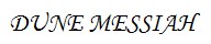 Dune Messiah